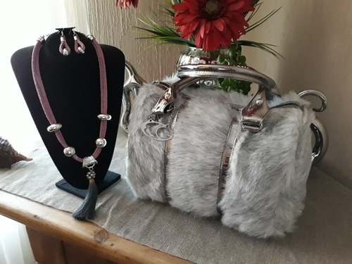 Bolsa Para Dama Conjunto De Collar, Aretes Y/o Pulsera Eros 