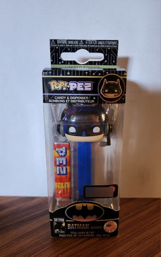 Funko Pop Pez Batman Gamer Candy Dispenser 80 Aniversario 
