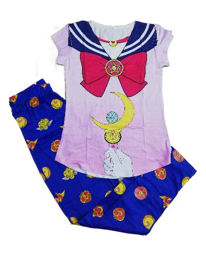 Pijamas Sailor Moon Unitalla Muy Suaves