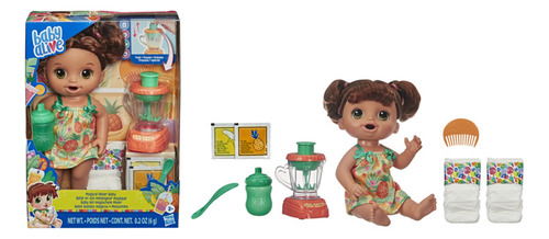 Baby Alive Misturinha Sabor Tropical Morena - Hasbro E6944