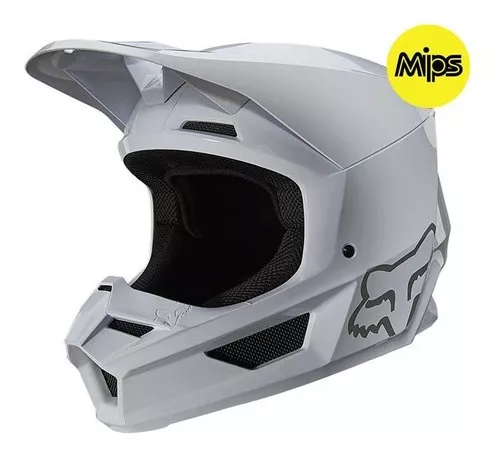 Capacete Motocross Trilha Fox V1 Plaic Mips Vmrs Branco Tamanho do capacete  60 (G) | MercadoLivre