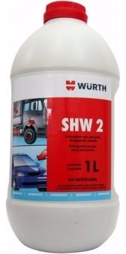 Shampoo Com Cera Shw2 Wurth Concentrado