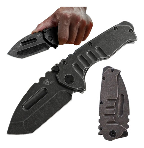 Navaja Militar Cuchillo Supervivencia Plegable Edc Portatil 