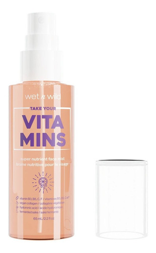 Imagen 2 de 7 de Bruma Hidratante Facial Wet N Wild Take Your Vitamins