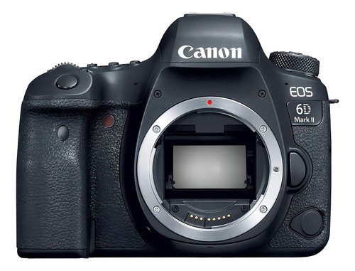 Canon EOS 6D Mark II DSLR color negro