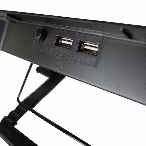 Base Ventilador Notebook Utek 12 A 17 Pulgadas Ut-ntc020