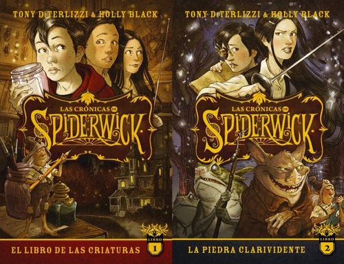 Pack 2 Libros Cronicas De Spiderwick 1 Y 2 - Tony Diterlizzi