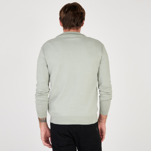 Sweater Hombre Kevingston New Donovan Gris Cemento