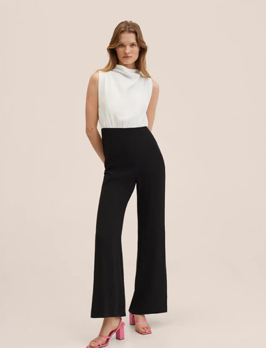 El Baúl De Anna Jumpsuit Bicolor Blush Mango