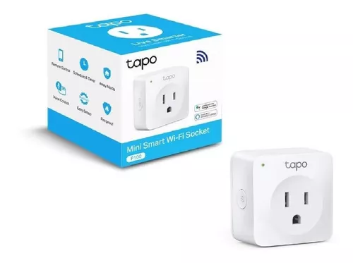 Mini Enchufe Inteligente Tp-Link Tapo P100 Wi-Fi Smart Plug