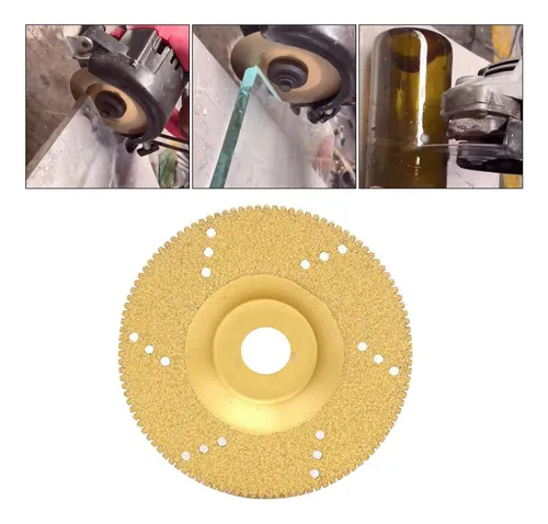 4 Herramienta De Accesorios De Amoladora Con Agujero Dorado