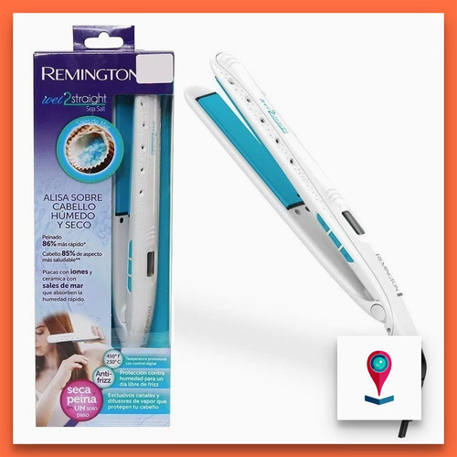 Remington S7300 Plancha P/cabello Digital Placas Extra Larga