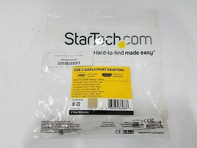 New Startech.com Usb-c To Hdmi Adapter M/f White Cdp2hdw Ttz