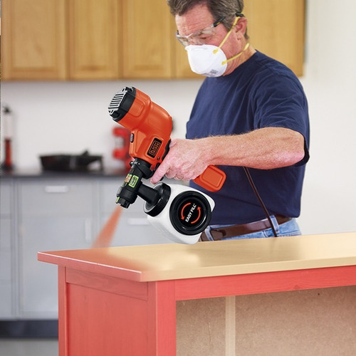 Pistola De Pintura E Pulverizador Black+decker Bdph200b 110v