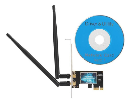 Adaptador De Placa De Rede Sem Fio Edup Ep-9626 300mbps Pci-