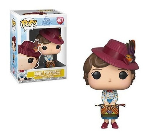 Funko Pop 467 Mary Poppins Returns - Mary With Skirt Bag