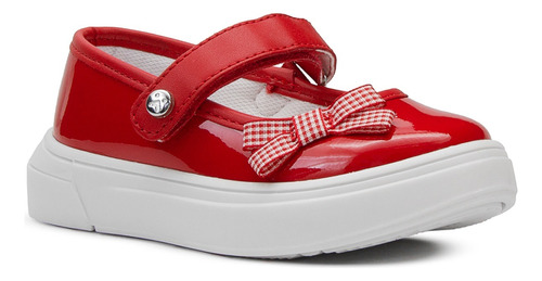 Zapato Princesa Blanca Nieves Moda Zapatillas Rojo