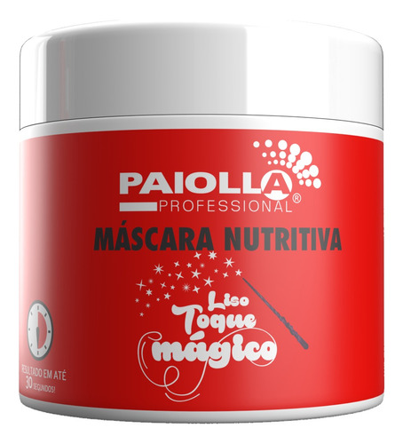 Máscara Hidratante Liso Toque Mágico 500gr Paiolla