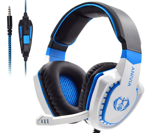 Computer Over Ear Headphones Wired With Microphone - 3.5mm S