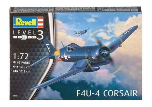 Revell F4u-4 Corsair 3955 1/72 Rdelhobby Mza