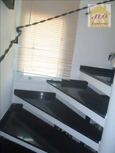 Imagem 18 de 30 de Sobrado Com 3 Dormitórios À Venda, 161 M² Por R$ 500.000,00 - Aviação - Praia Grande/sp - So0177