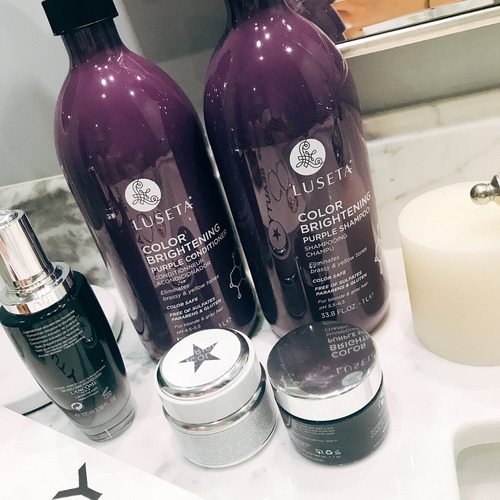 Conjunto De Shampoo E Condicionador L Luseta Color Brighteni