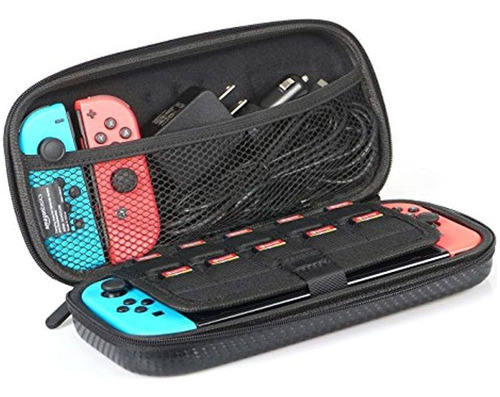 Estuche De Transporte De Amazonbasics Para Nintendo Switch Y