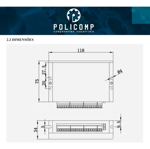 Kit Motor De Passo Com Encoder 20kgf.cm (easy Servo)