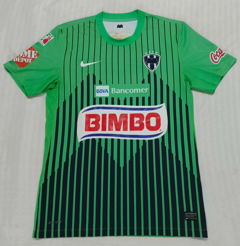 Jersey Nike Rayados Del Monterrey Alternativo Verde Talla M (Usado)