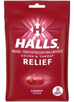 Comprar Caramelos Halls Relief Cereza Cherry Alivia Garganta Tos  