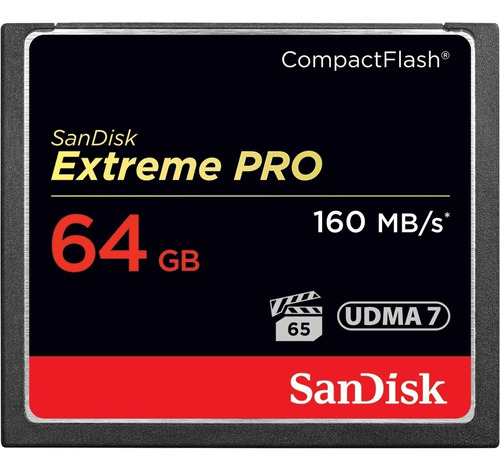 Sandisk Extreme Pro Compactflash 64gb Tarjeta De Memoria