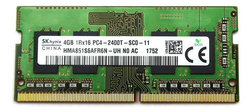 Sk Hynix Hma851s6cjr6n 4gb 1rx16 Ddr4 So-dimm Pcmhz Memoria