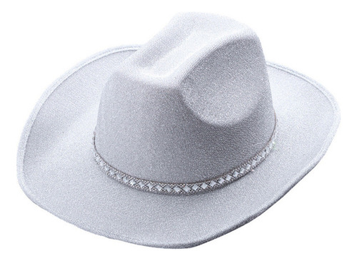 Ys Sombrero De Fieltro Clásico De Vaquera Occidental Con