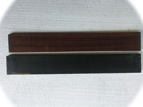 New 2 Pack Rosewood Ebony Guitar Luthier Fingerboard For