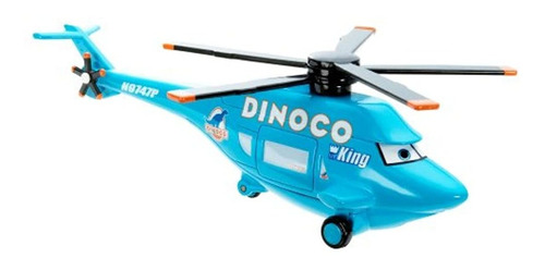 Cars 2013 Deluxe Dinoco Helicóptero 1:55 Die Cast