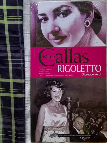 Cd Doble + Libro Maria Callas Rigoletto  Nuevo Y Sellado