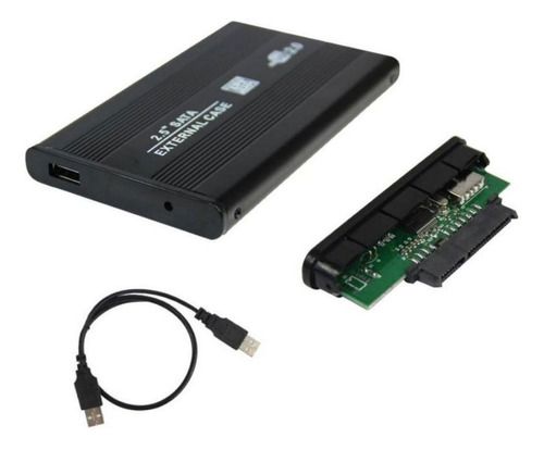 Cofre Case Para Disco Duro Sata Serial Ata 2.5 Usb