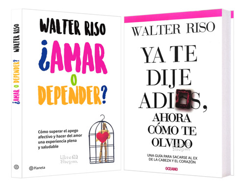 Walter Riso Amar O Depender + Ya Te Dije Adiós Ahora