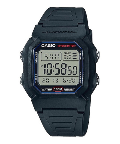 Reloj Casio W800hm Cronómetro Resistente Agua 100m Envio Hoy