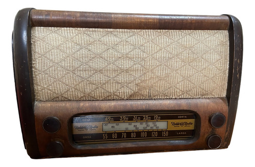 Radio Valvular Antigua Vintage De Coleccion No Funciona