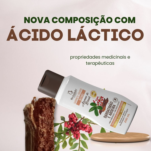 3 Sabonete Intimo Feminino Barbatimão-aroeira Ph24h