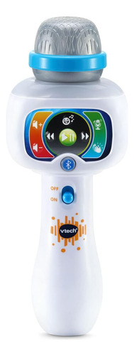 Vtech Sing It Out Micrófono Bluetooth Para Karaoke, Blanco