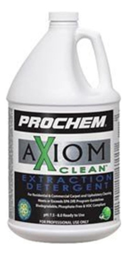 Prochem - Detergente De Extracción Axiom Clean - Limpiez