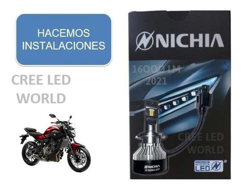 Luz Cree Led Nichia Premium Yamaha Mt 07 (instalación) 