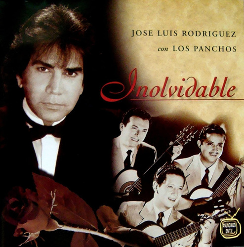 Jose Luis Rodriguez Con Los Panchos Inolvidable Cd Nuevo 