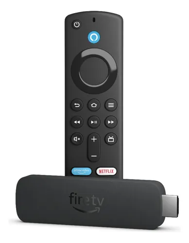 Fire Tv Stick 4k Con Controles De Alexa Y Amazon Black Tv