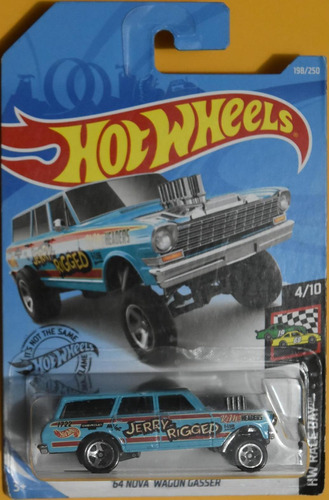 Hot Wheels Nova Wagon Gasser 1964  #198