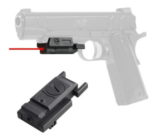 Mira Compacto Laser Rojo Militar Tactical 20mm Policia Xtrmc