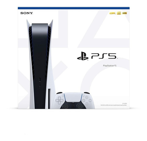 Consola Sony Ps5 1tb White Regular Edition