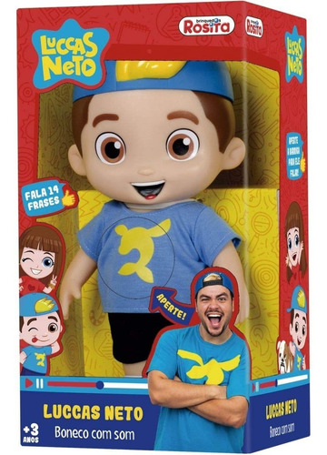 Boneco Articulado - Luccas Neto - Novabrink